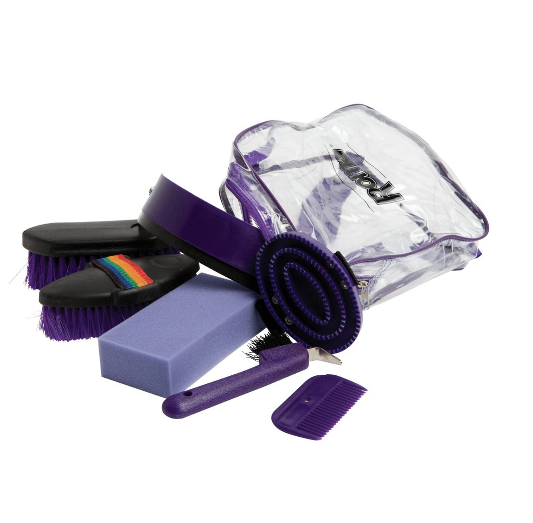 Roma Back Pack Grooming kit - Purple