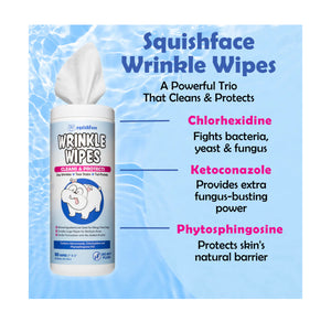 Squish Face Wrinkle Wipes